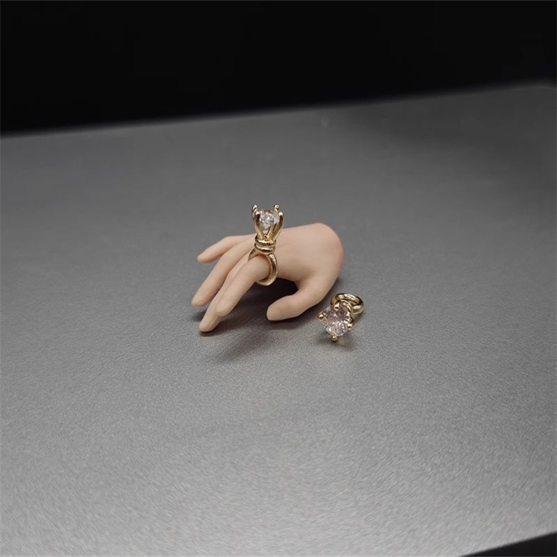 Body Jewelry Real Diamonds - YYDS 1/6 Female Soldier Accessories Miniature