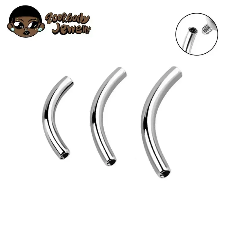Septum Clicker Ring - 10 Pcs/Lot ASTM F136 Titanium Internal