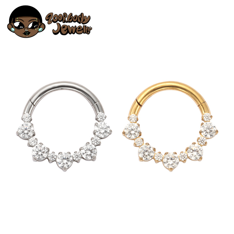 ASTM F136 TItanium Daith Click - Septum Clicker Ring incelemesi ve fiyatı