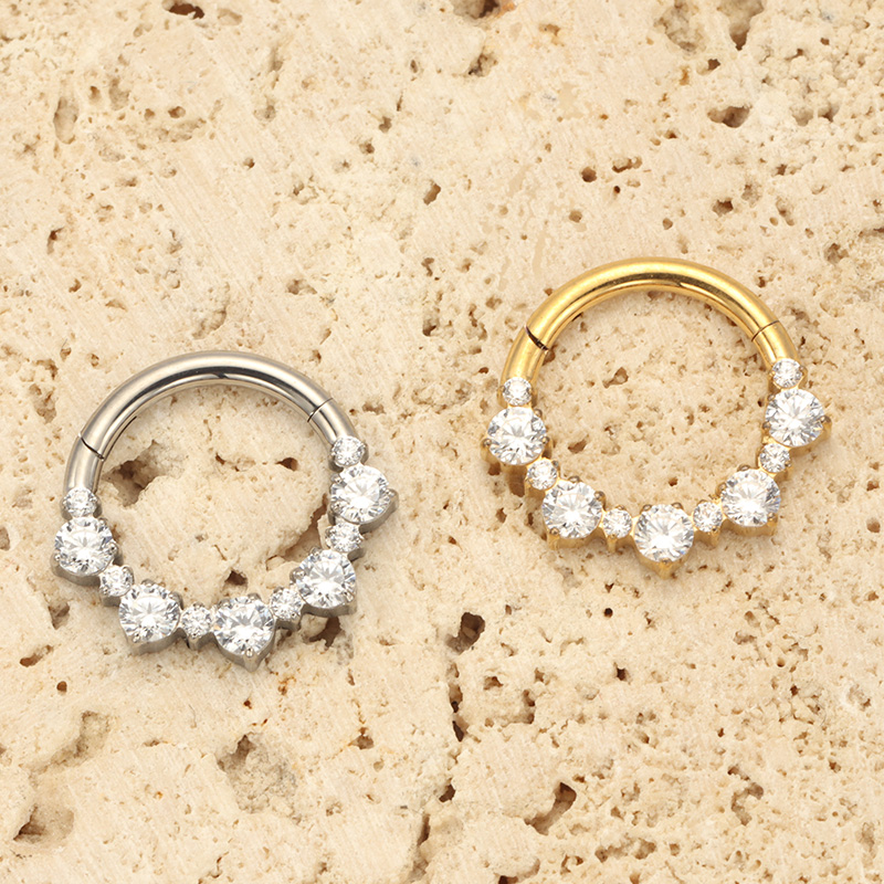 ASTM F136 TItanium Daith Click - Septum Clicker Ring incelemesi ve fiyatı