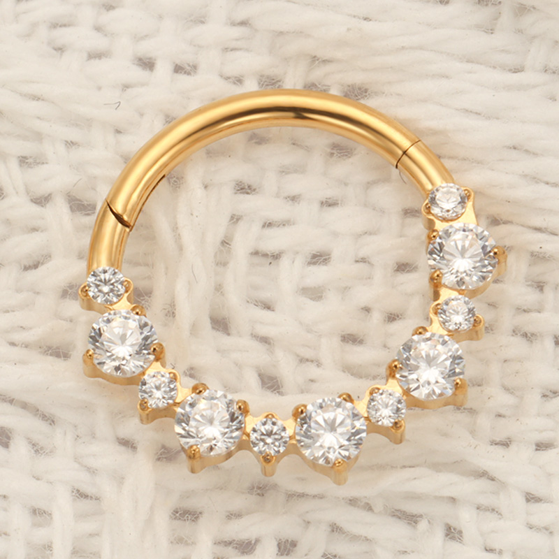 ASTM F136 TItanium Daith Click - Septum Clicker Ring incelemesi ve fiyatı