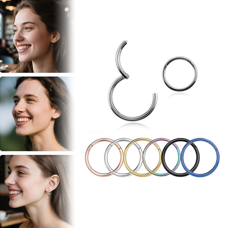 16G 316L Surgical Steel Hinged - Body Jewelry And Earrings incelemesi ve fiyatı
