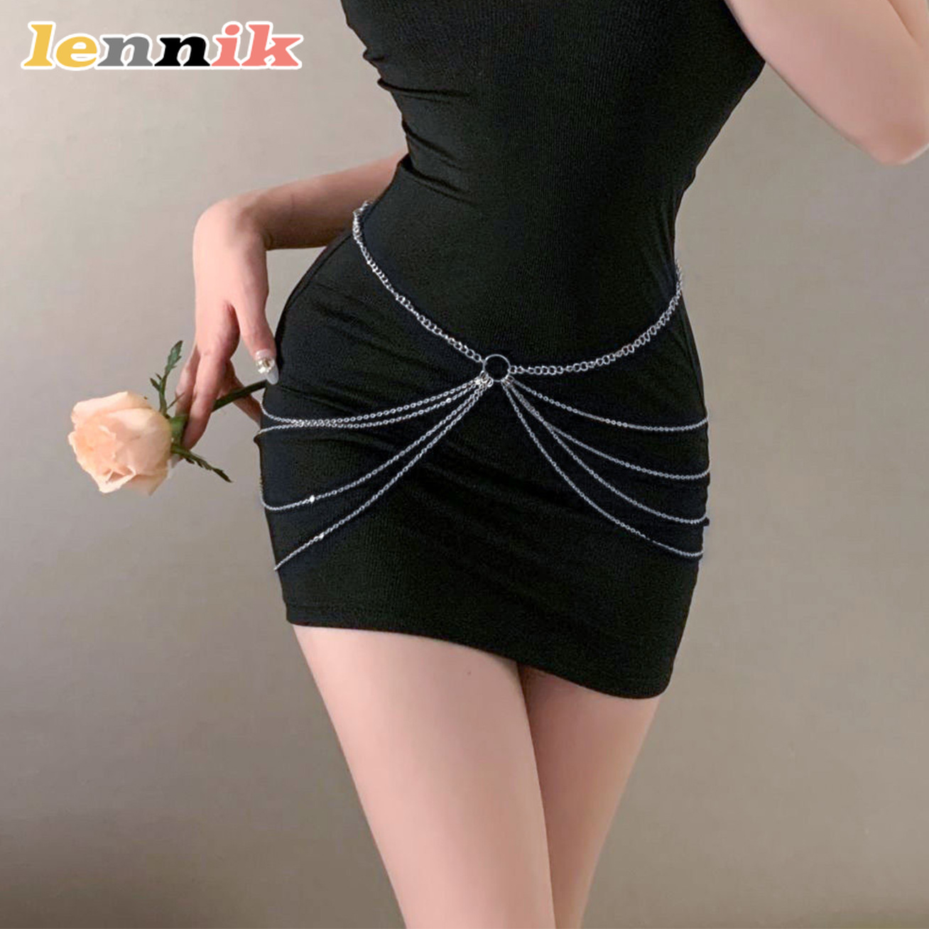 LENNIK Tassel Metal Multi-Laye - Qualiti Body Jewelry incelemesi ve fiyatı