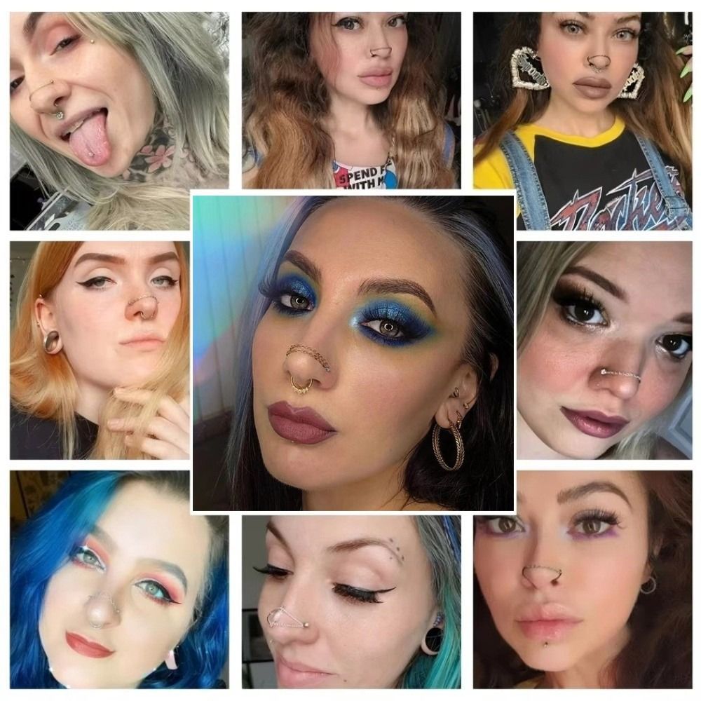 Fashion Titanium Nose Chain Th - Body Jewelry Ear Piercing incelemesi ve fiyatı