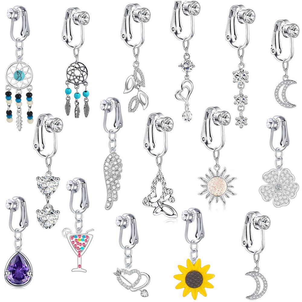 Faux Fake Belly Butterfly Fake - Body Jewelry And Earrings incelemesi ve fiyatı