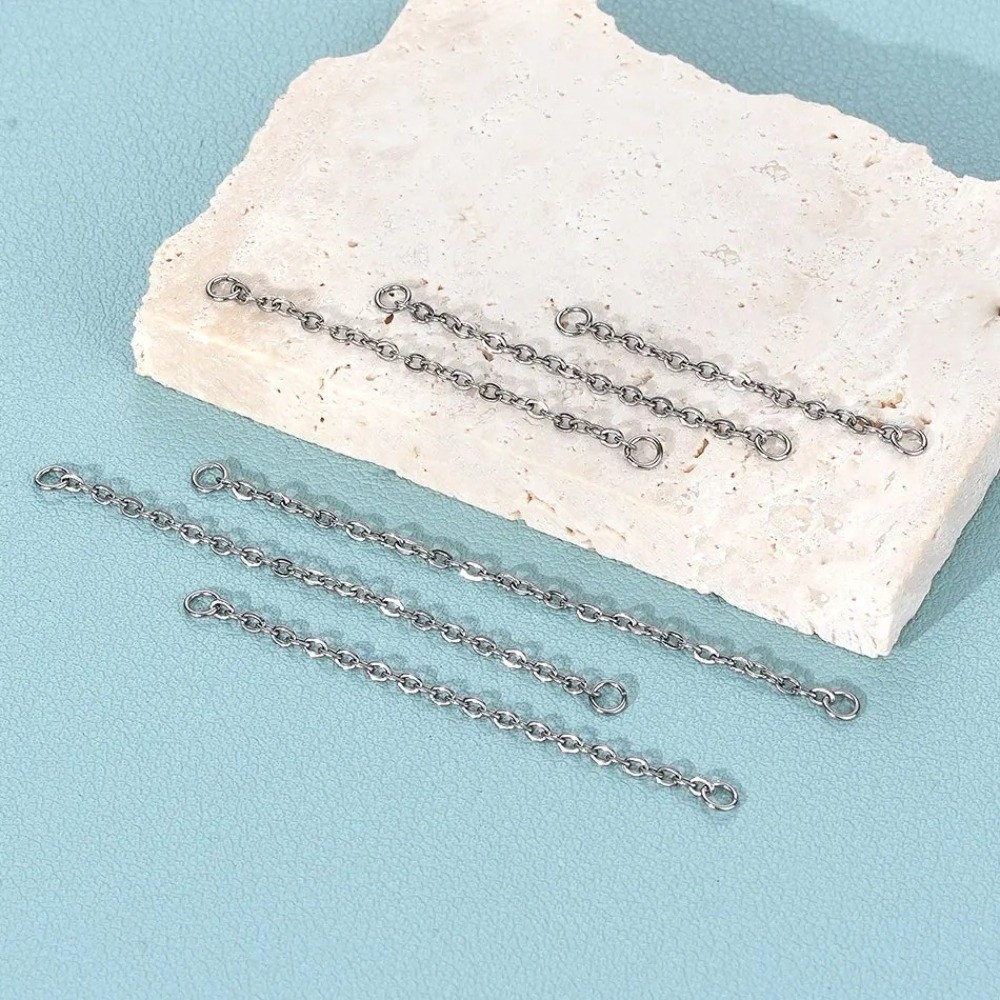 Titanium Nose Chain Double Cha - Body Jewelry Ear Piercing incelemesi ve fiyatı