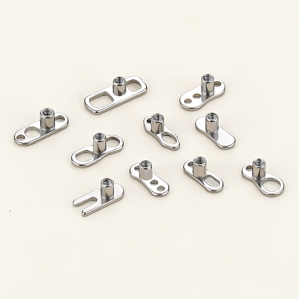 5Pcs/10Pcs /50Pcs Titanium Der - Septum Clicker Ring incelemesi ve fiyatı