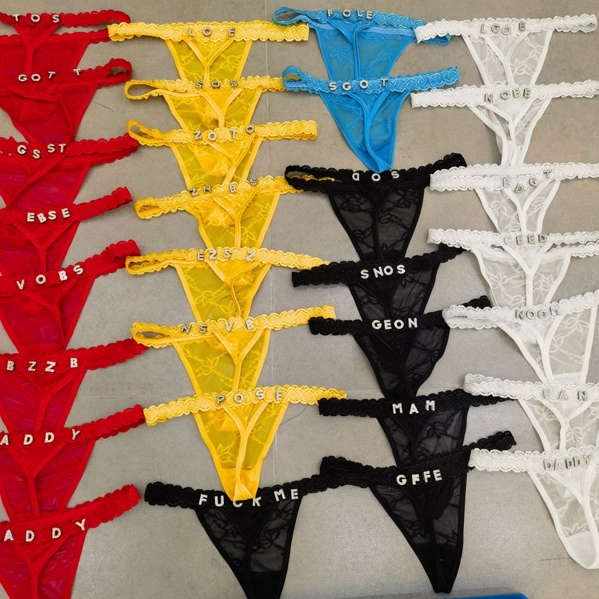 Customize Thongs Crystal Name  - Body Jewelry For Women incelemesi ve fiyatı