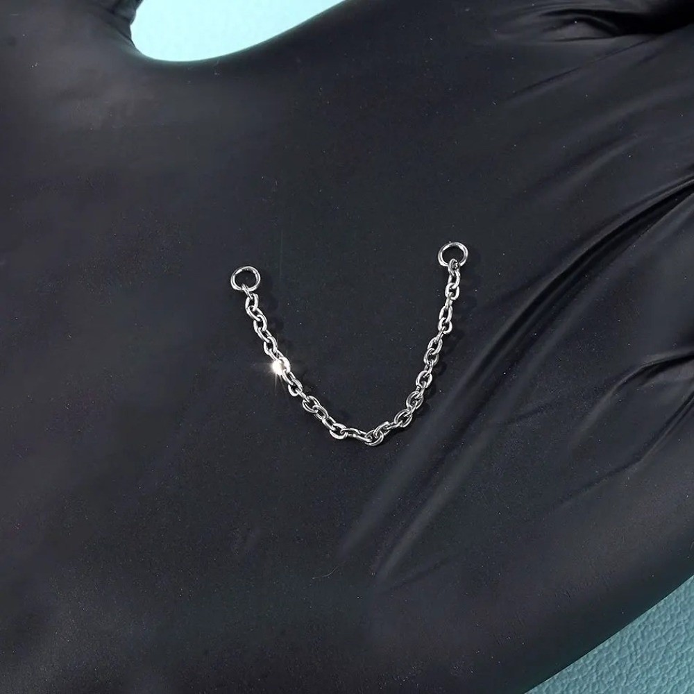 Fashion Titanium Nose Chain Th - Body Jewelry Ear Piercing incelemesi ve fiyatı