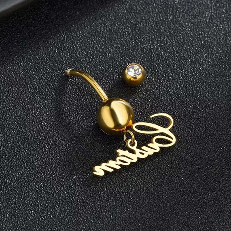 Letdiffery Custom Name Belly B - Body Jewelry Names incelemesi ve fiyatı