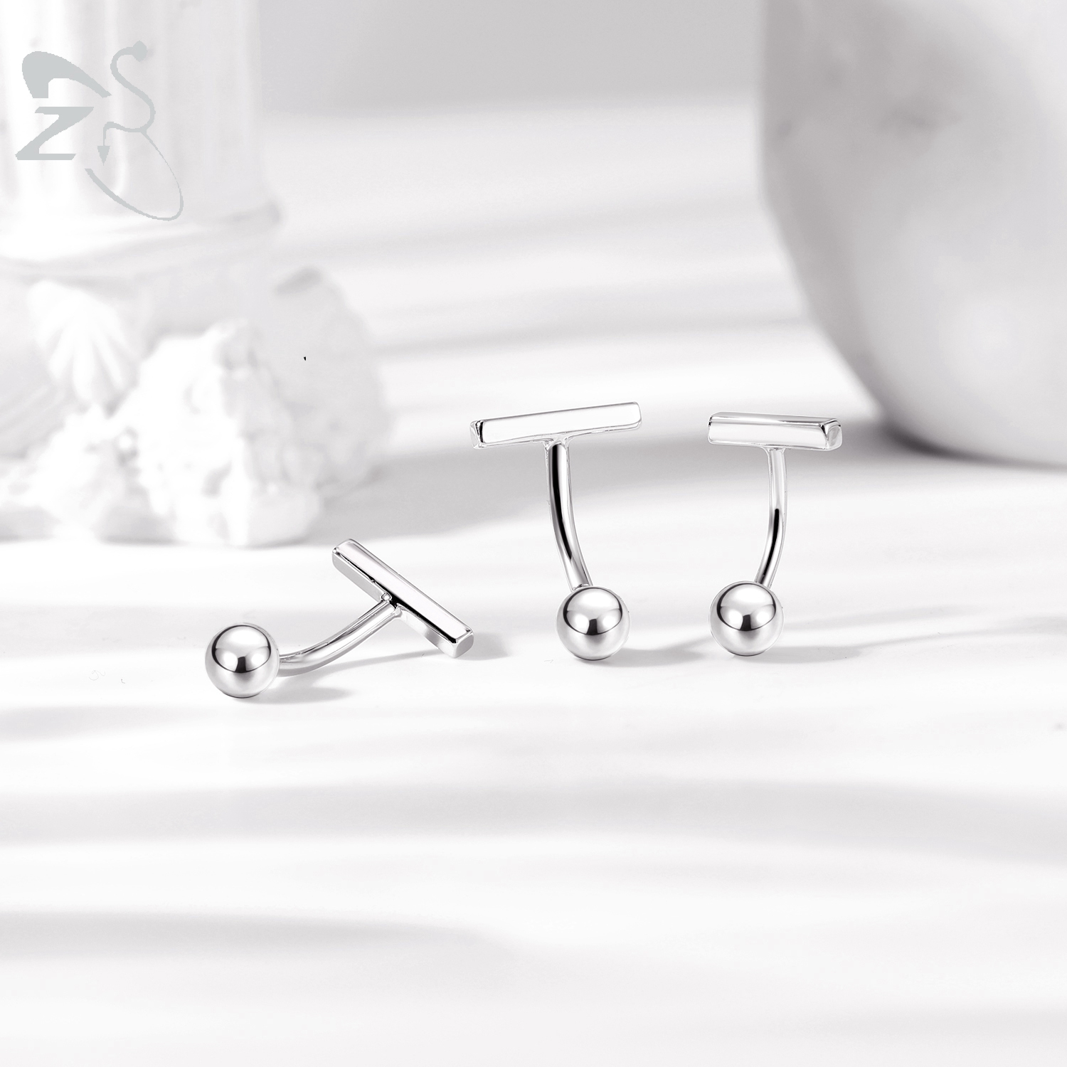 ZS 1 PC 925 Sterling Silver Na - Septum Clicker Ring incelemesi ve fiyatı