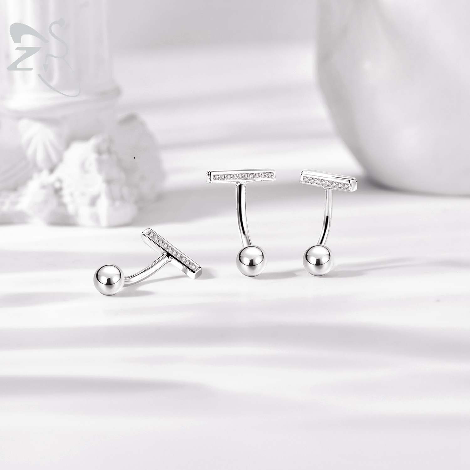 ZS 1 PC 925 Sterling Silver Na - Septum Clicker Ring incelemesi ve fiyatı