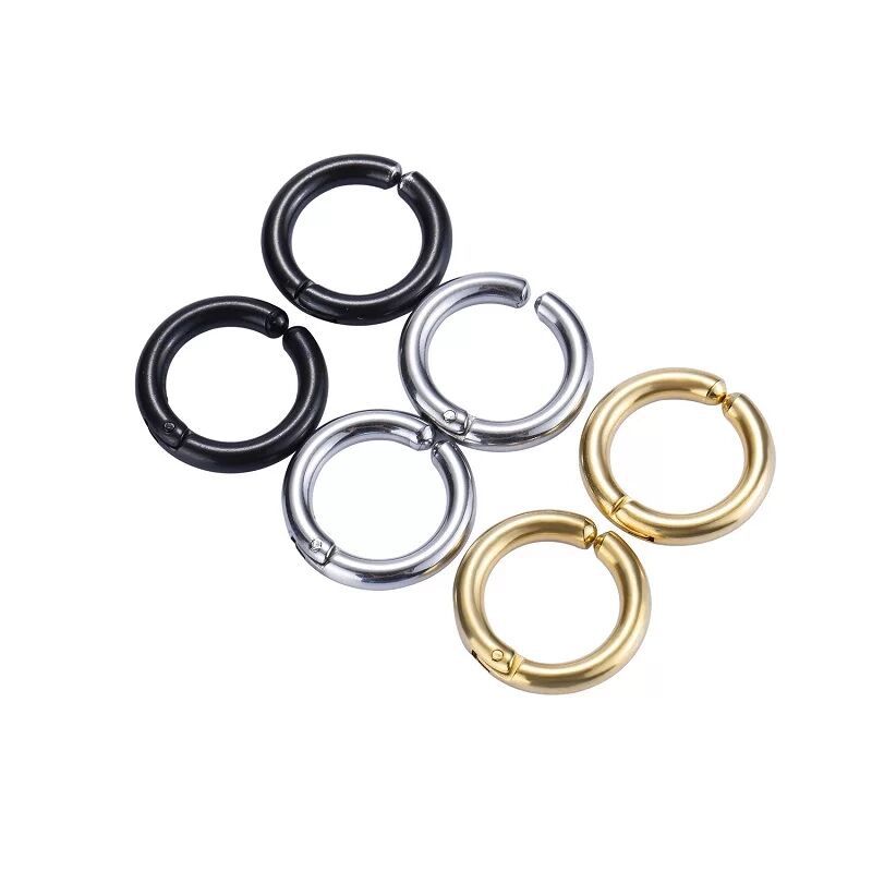 2/6Pcs Fake Huggie Hoop Earrin - Body Jewelry And Earrings incelemesi ve fiyatı