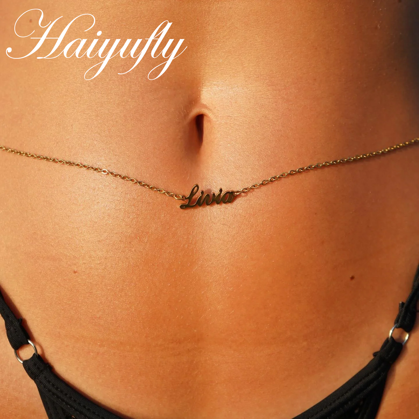 Haiyufly Custom Name Waist Cha - Body Jewelry Names incelemesi ve fiyatı