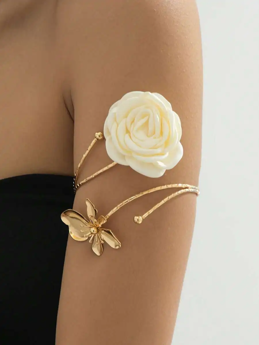 Floral Pearl Necklace Earring  - Body Jewelry And Earrings incelemesi ve fiyatı