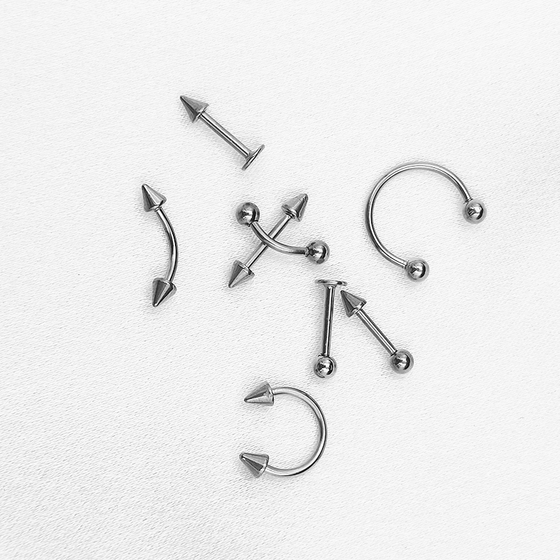 8PCS/Set Fashion Piercing Set  - Septum Clicker Ring incelemesi ve fiyatı