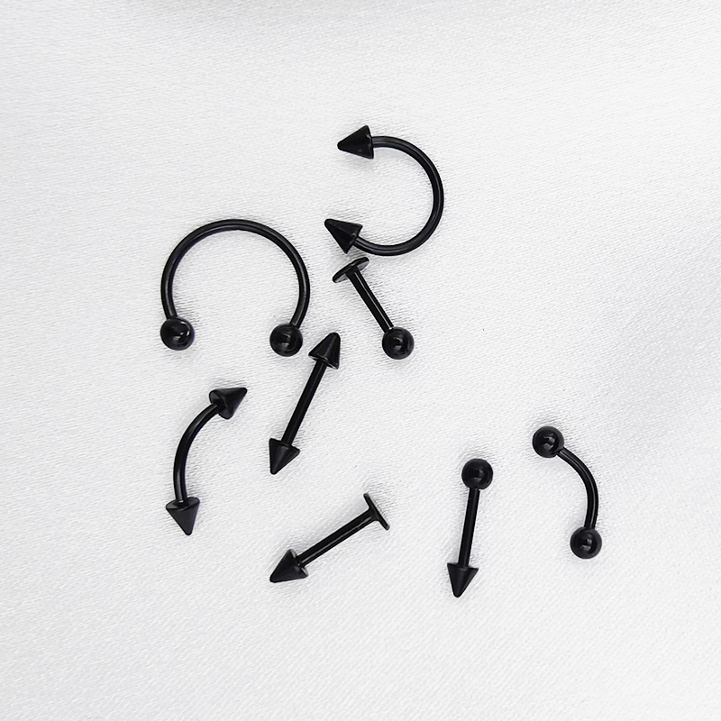8PCS/Set Fashion Piercing Set  - Septum Clicker Ring incelemesi ve fiyatı