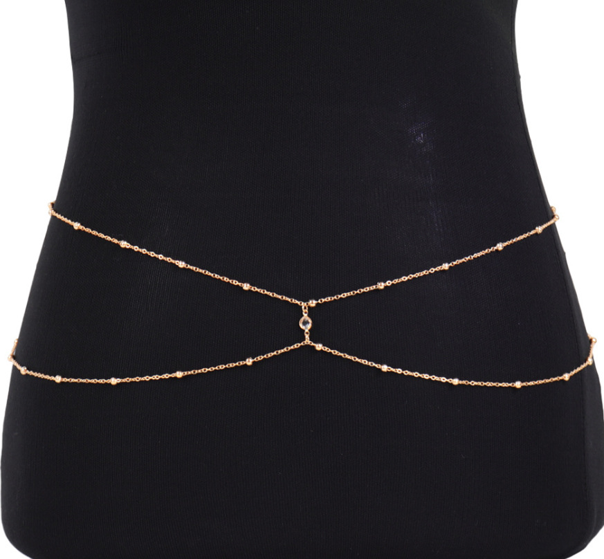 Clear Rhinestone Beaded Belly  - Body Jewelry Helix incelemesi ve fiyatı
