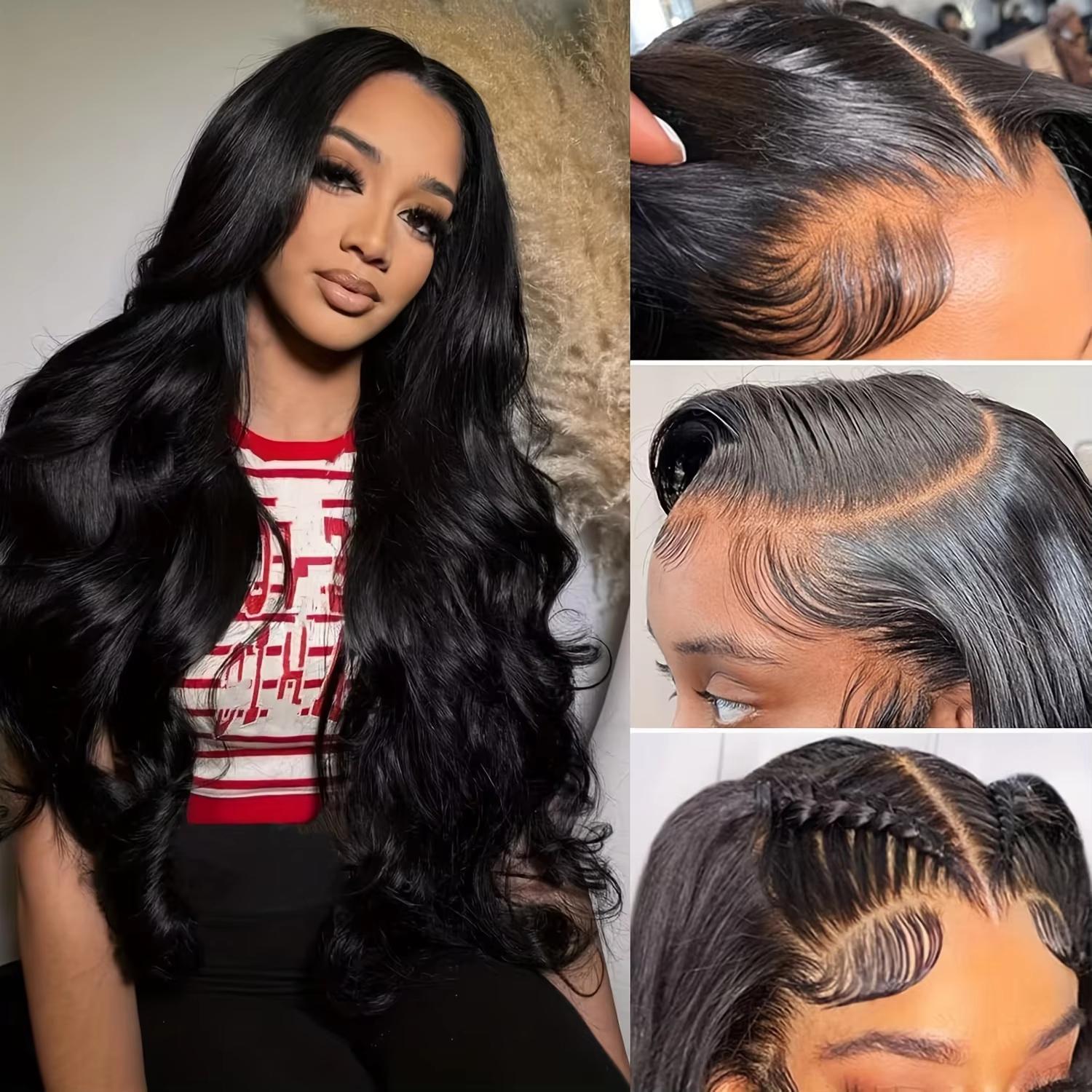 13x6 Body Wave Lace frontal Wi - Body Jewelry Underwear incelemesi ve fiyatı
