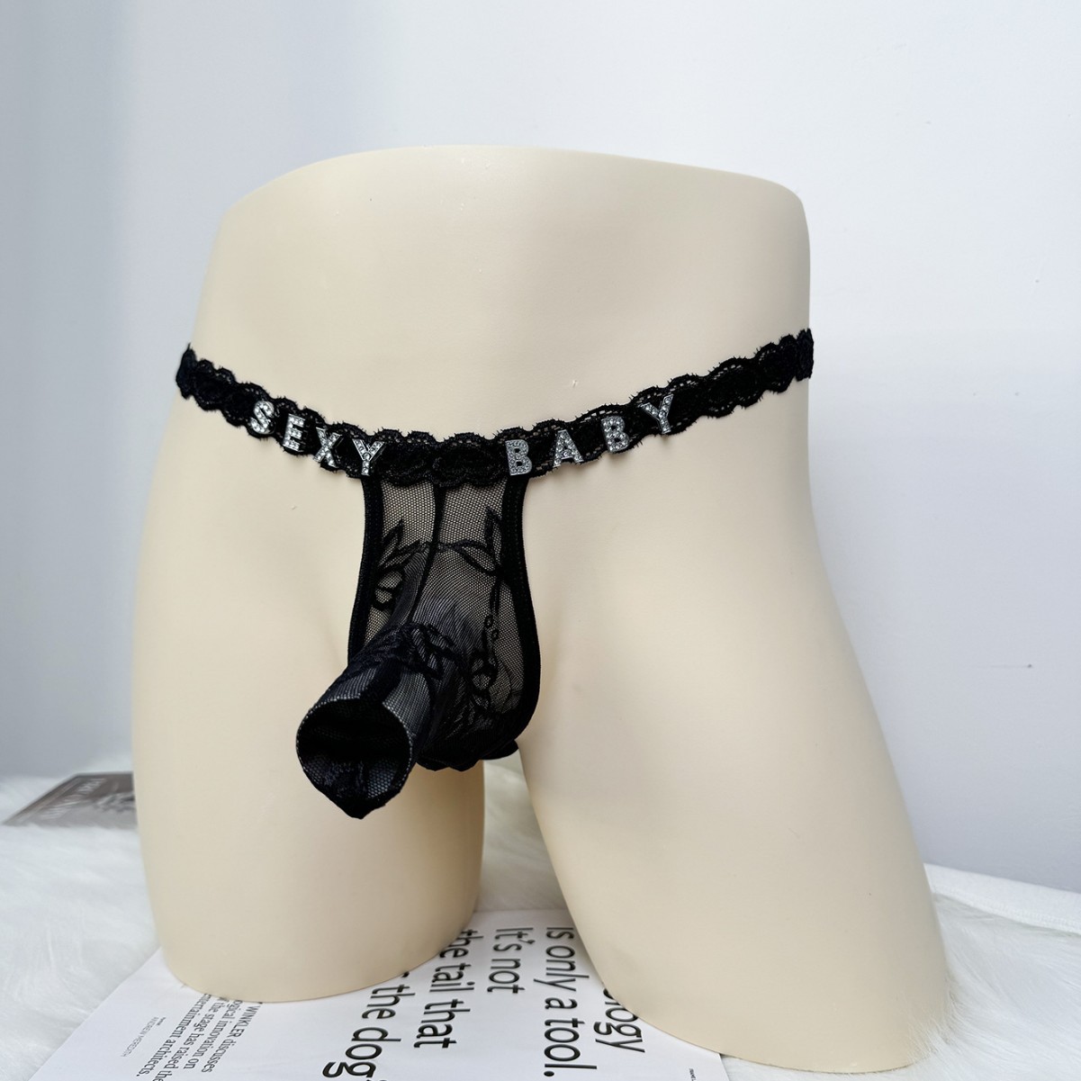 New Custom Thongs Men Name Pan - Body Jewelry Names incelemesi ve fiyatı