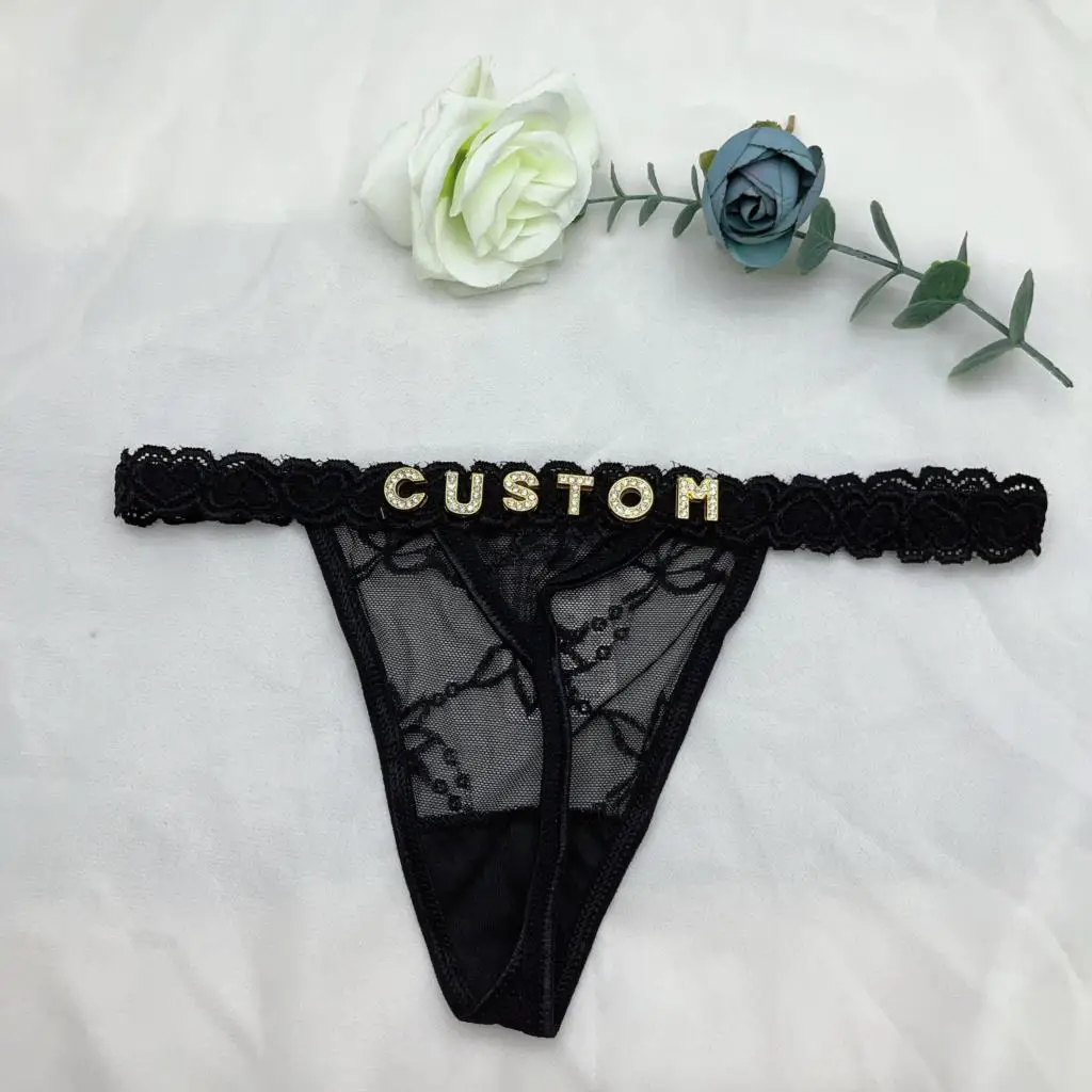 Customized Panties Sexy Lace U - Body Jewelry Names incelemesi ve fiyatı