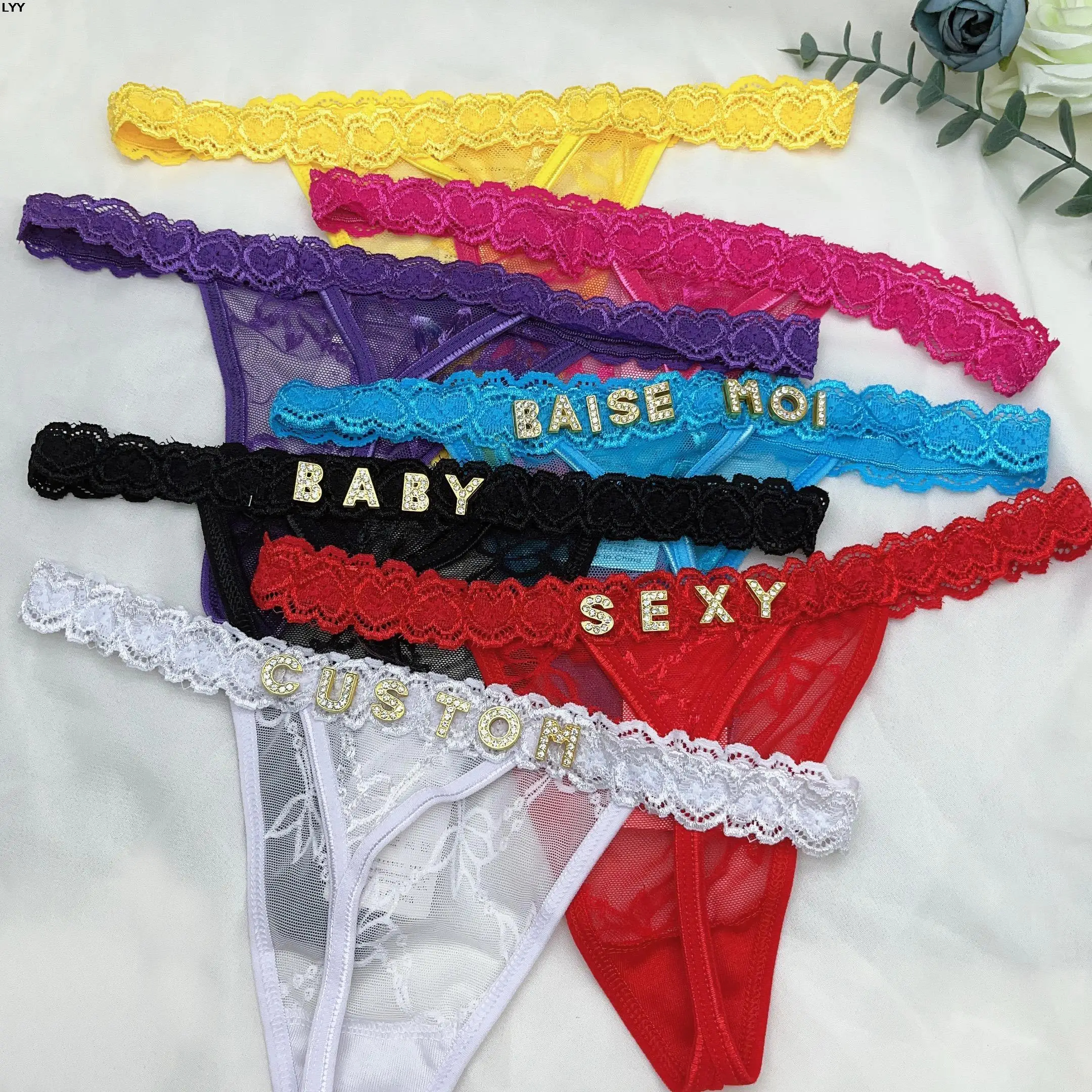 Customized Panties Sexy Lace U - Body Jewelry Names incelemesi ve fiyatı