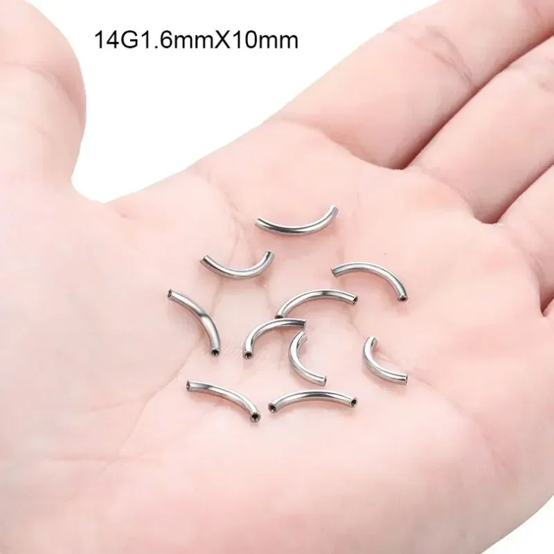 10 Pcs/Lot ASTM F136 Titanium  - Septum Clicker Ring incelemesi ve fiyatı