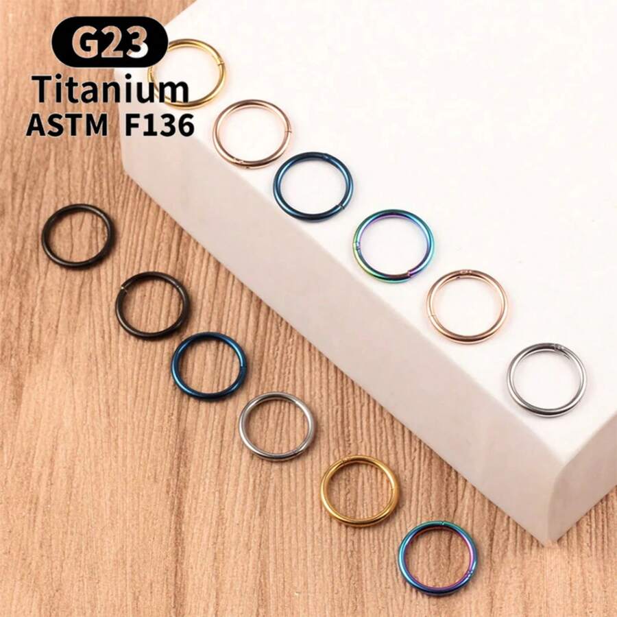 G23 Titanium Small Circle Nose - Body Jewelry And Earrings incelemesi ve fiyatı