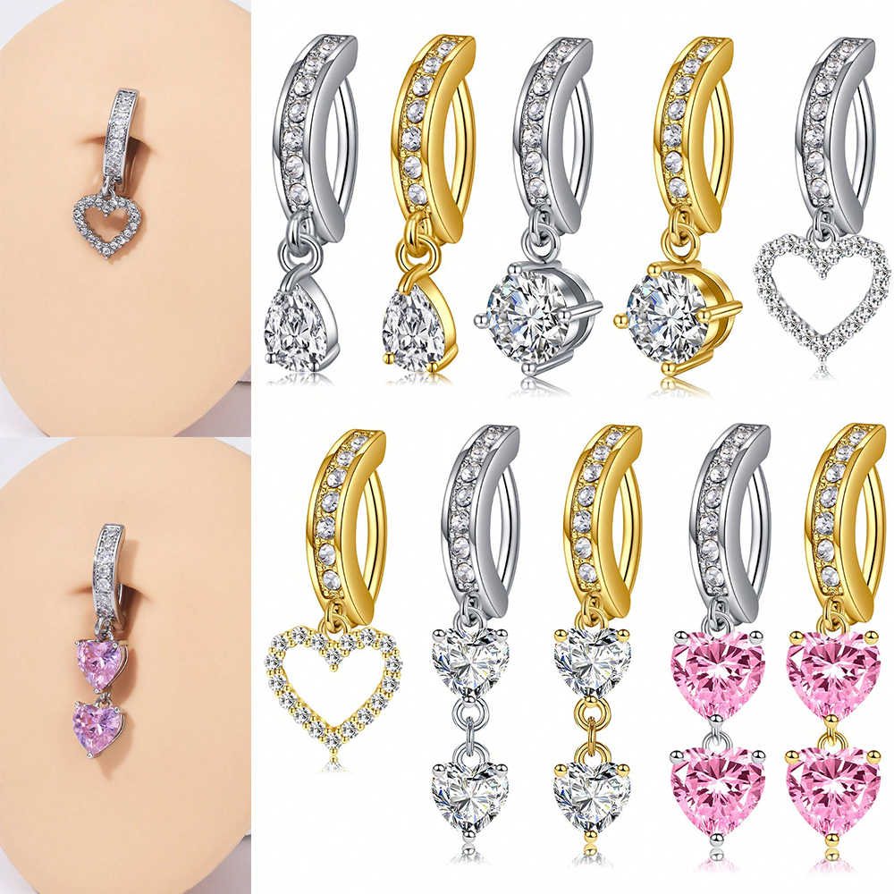 1PC 14G 10mm Belly Button Ring - Septum Clicker Ring incelemesi ve fiyatı