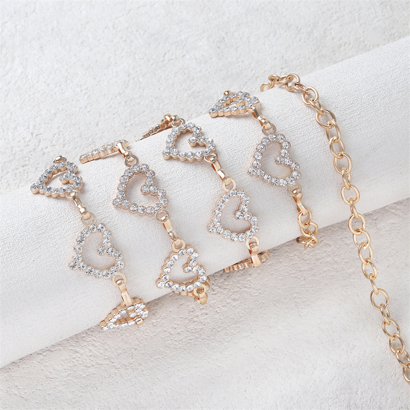 Fashion Rhinestone Heart Waist - Qualiti Body Jewelry incelemesi ve fiyatı