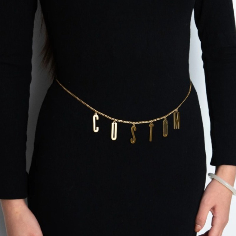 Personalized Custom Name Waist - Body Jewelry Names incelemesi ve fiyatı