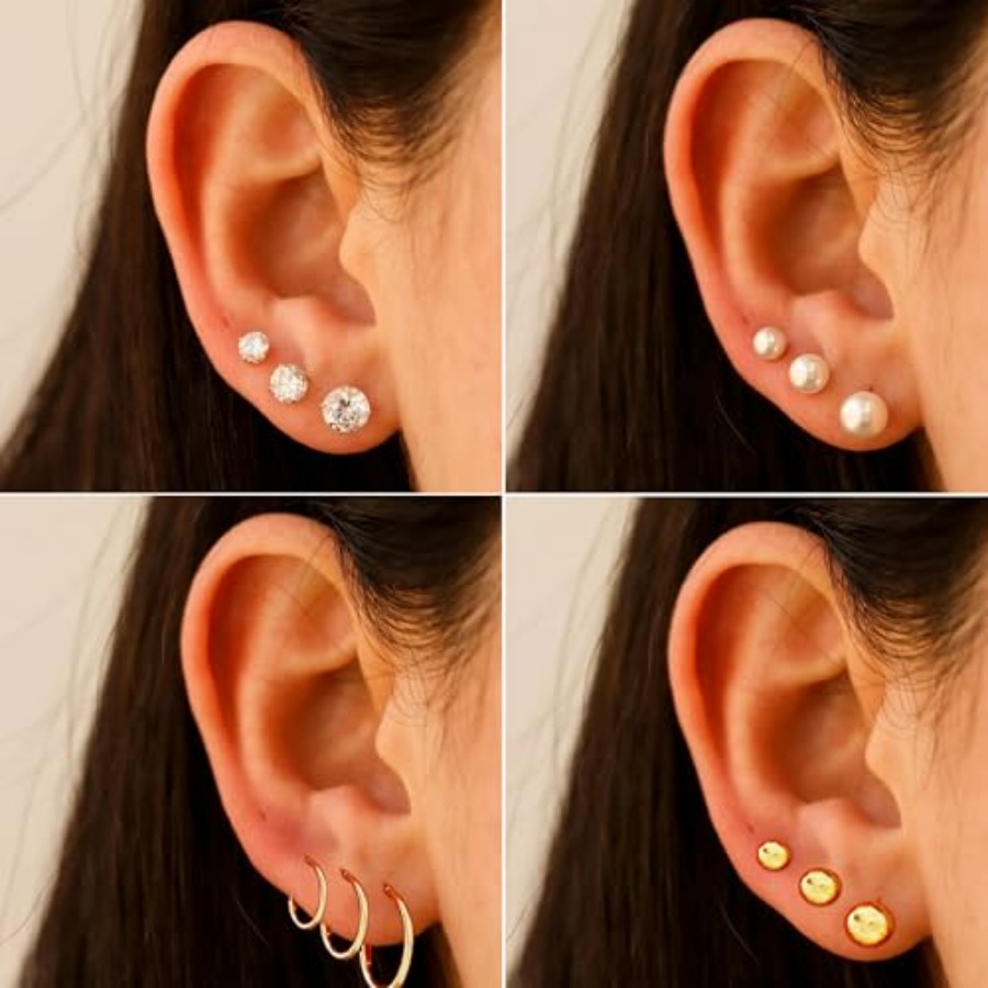 FAXHION 68 Pcs for with 7 Neck - Body Jewelry And Earrings incelemesi ve fiyatı