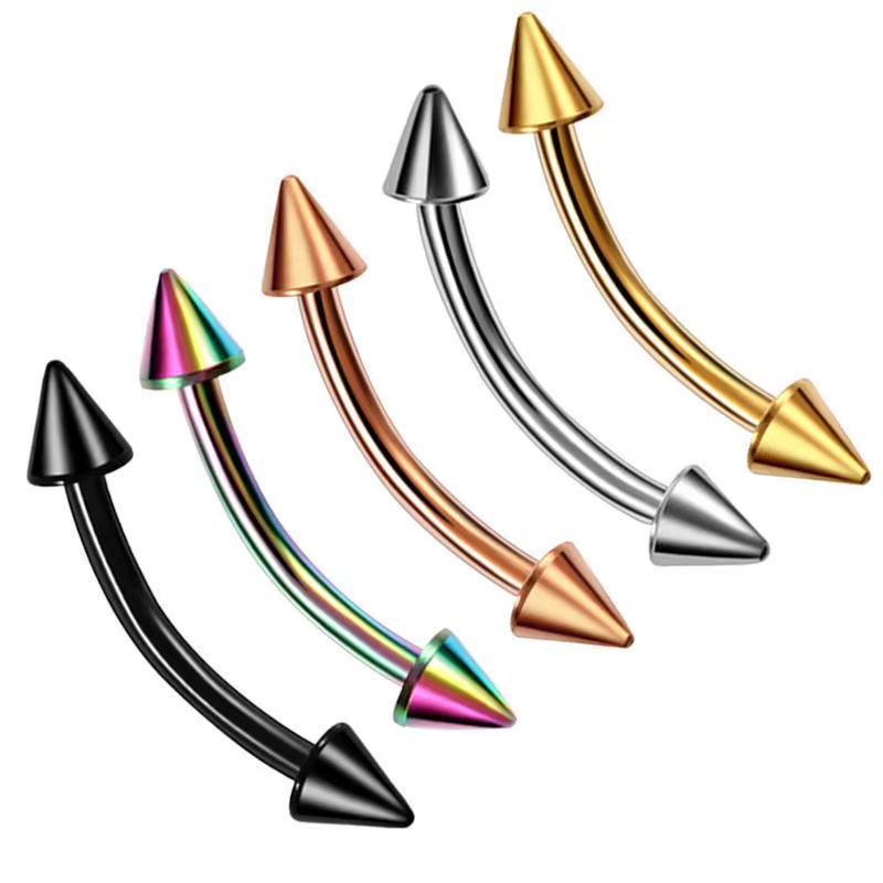 2Piece Titanium Steel Eyebrow  - Eyebrow Curved Barbell incelemesi ve fiyatı