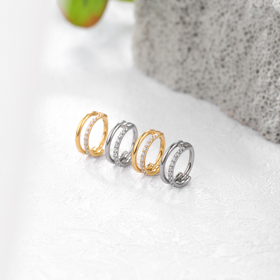1pc Titanium Cartilage Hoop Ea - Septum Clicker Ring incelemesi ve fiyatı