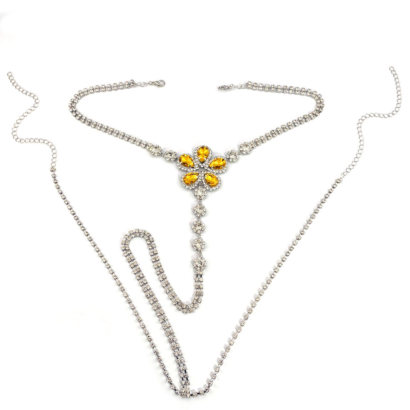 1pc Flower Shaped Sexy Rhinest - Body Jewelry Helix incelemesi ve fiyatı
