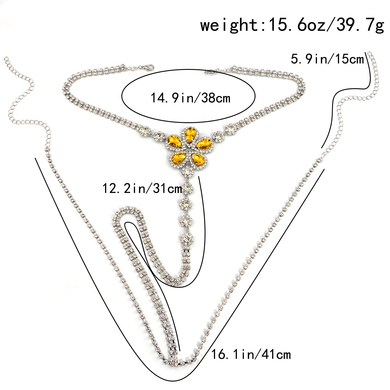 1pc Flower Shaped Sexy Rhinest - Body Jewelry Helix incelemesi ve fiyatı