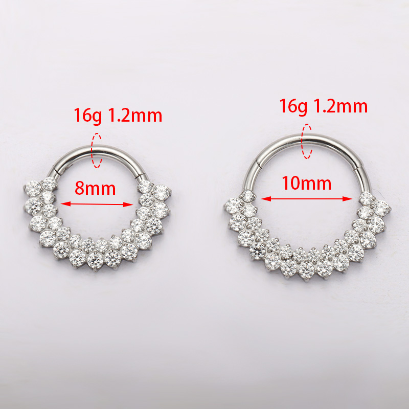 ASTM F136 Titanium Clicker Sep - Septum Clicker Ring incelemesi ve fiyatı