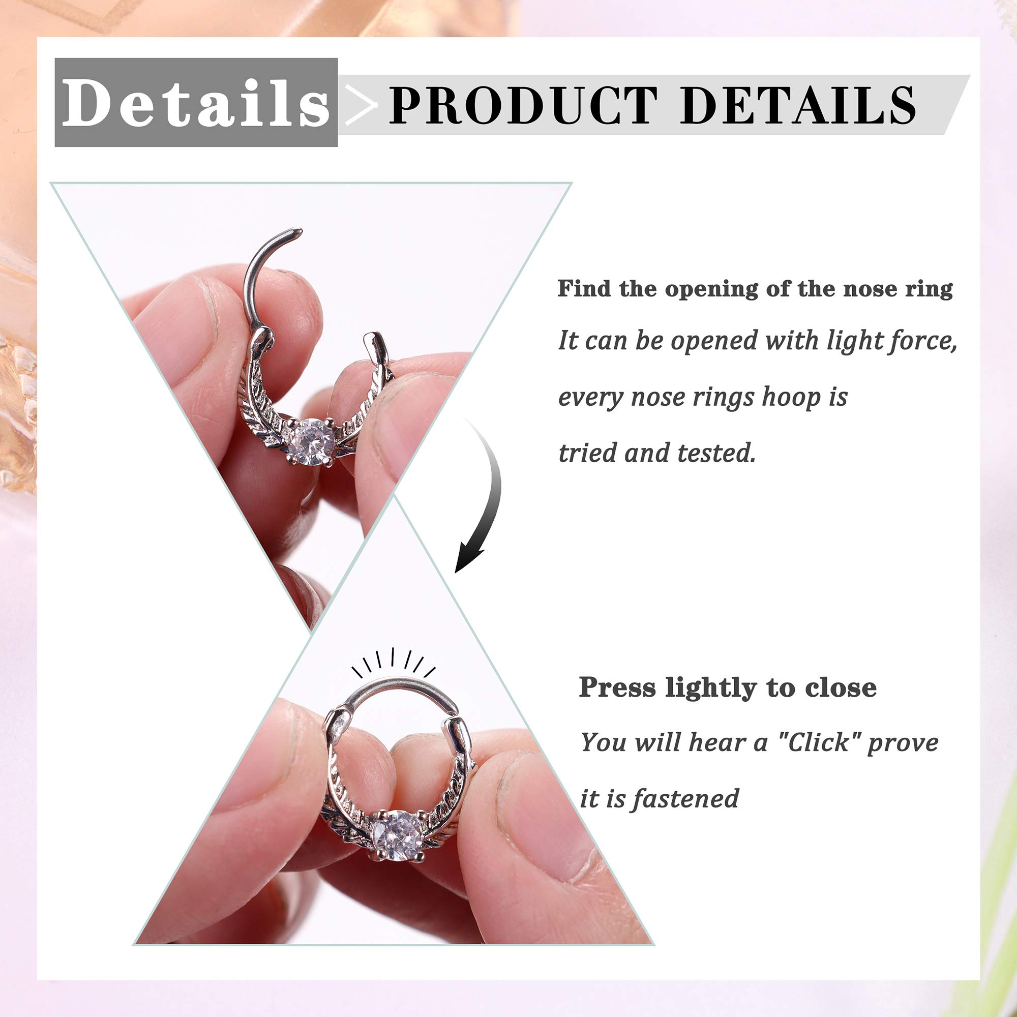 Drperfect 16G Septum Clicker R - Septum Clicker Ring incelemesi ve fiyatı
