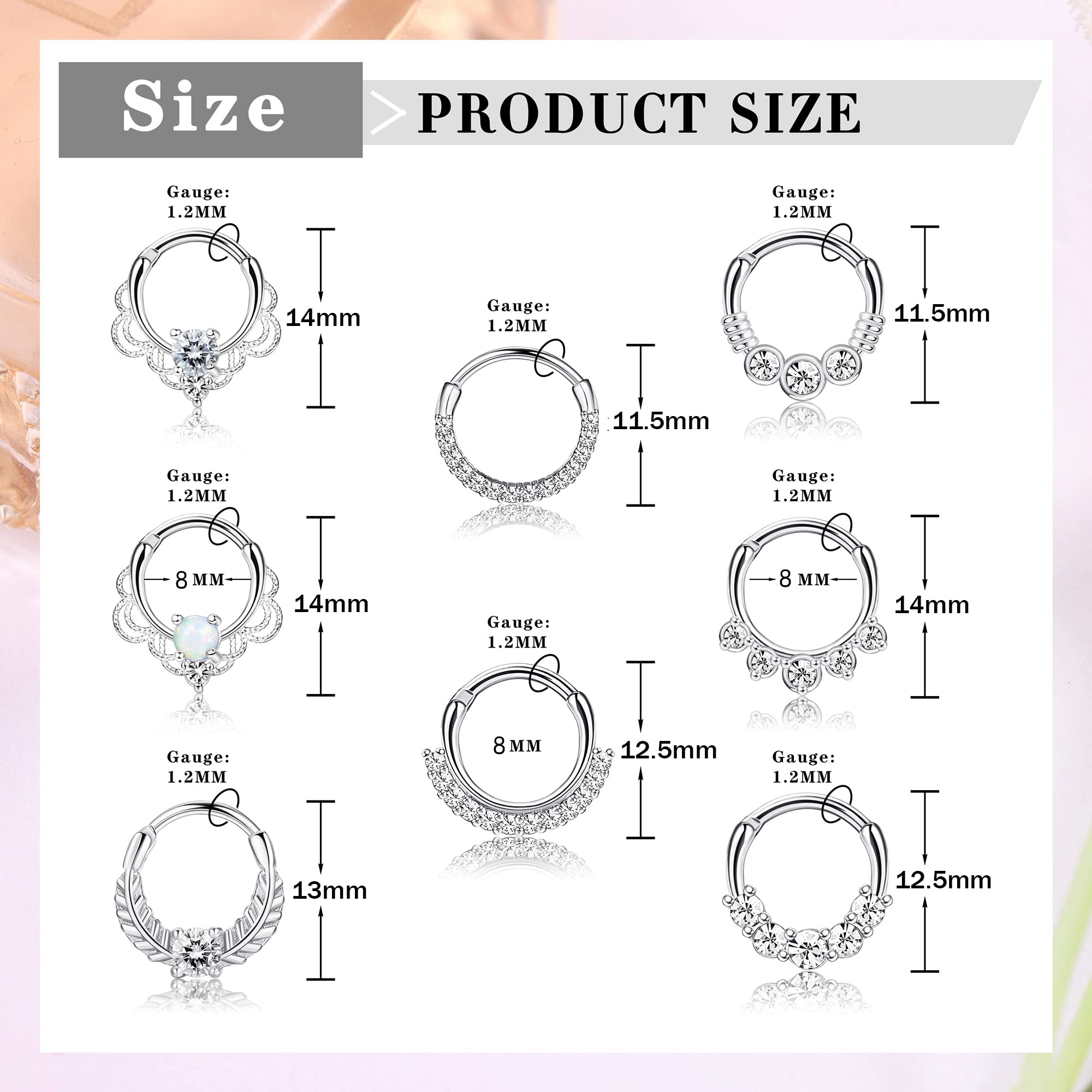 Drperfect 16G Septum Clicker R - Septum Clicker Ring incelemesi ve fiyatı