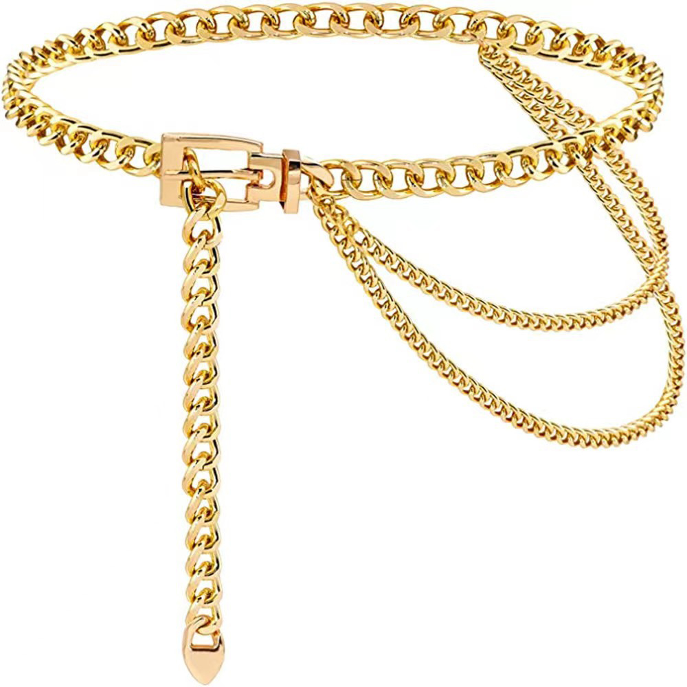 Punk Waist Chain Metal Belt La - Body Jewelry Helix incelemesi ve fiyatı