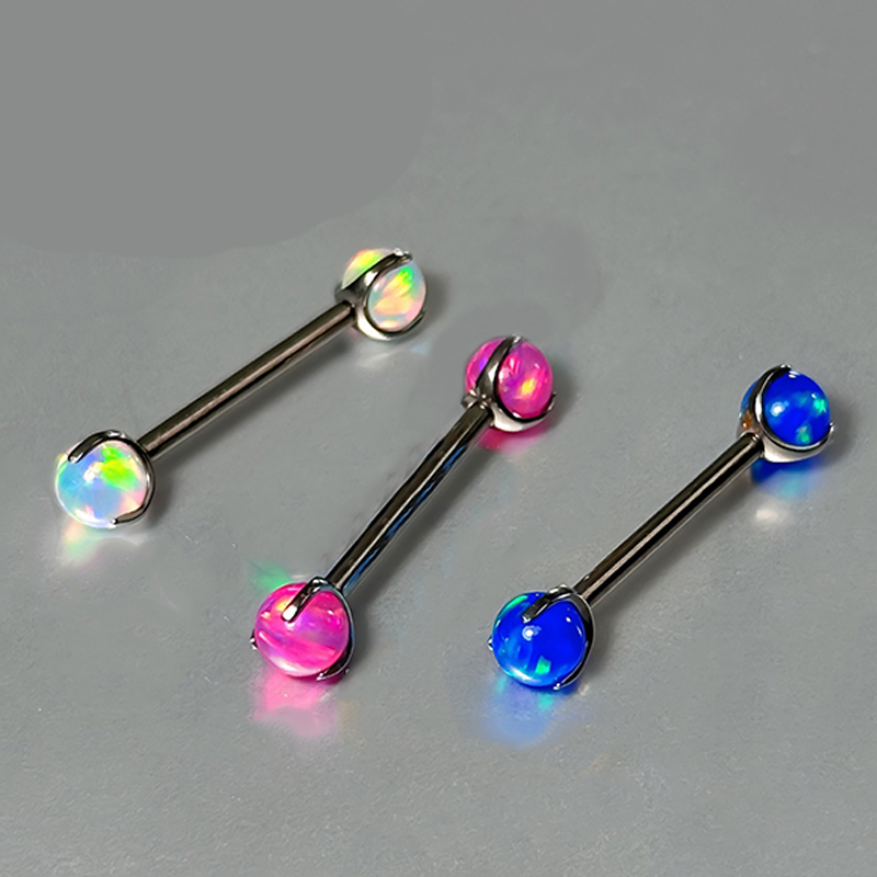 F136 Titanium Opal Milk Nail E - Eyebrow Curved Barbell incelemesi ve fiyatı