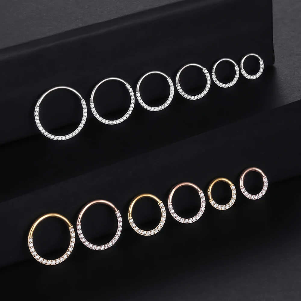 F136 Titanium Nose Piercing Hi - Septum Clicker Ring incelemesi ve fiyatı